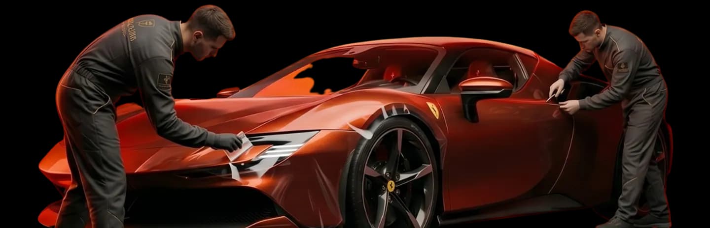 V-KOOL Car Protection Film Application